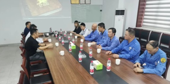浙江胜代机械总经理樋口喜代次一行来访304永利集团黄冈加工中心