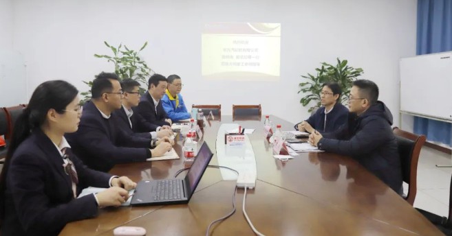 东方汽轮机副总经理张绍先一行来访304永利集团