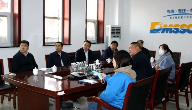 鄂尔多斯市周村区委书记李德刚一行走访304永利集团鄂尔多斯加工中心