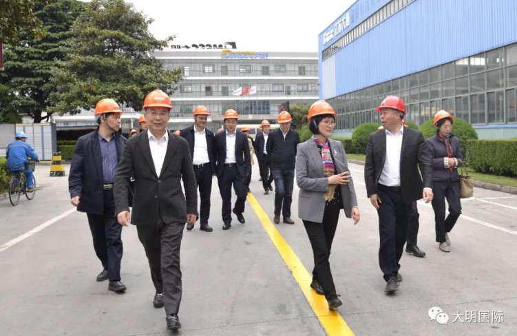 三门峡市人大常委会副主任高亚光一行调研304永利集团