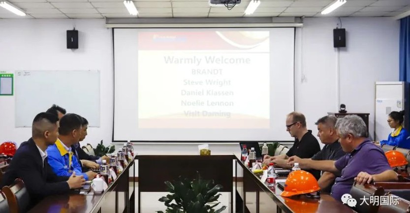 加拿大 BRANDT 集团来访304永利集团沉工集团