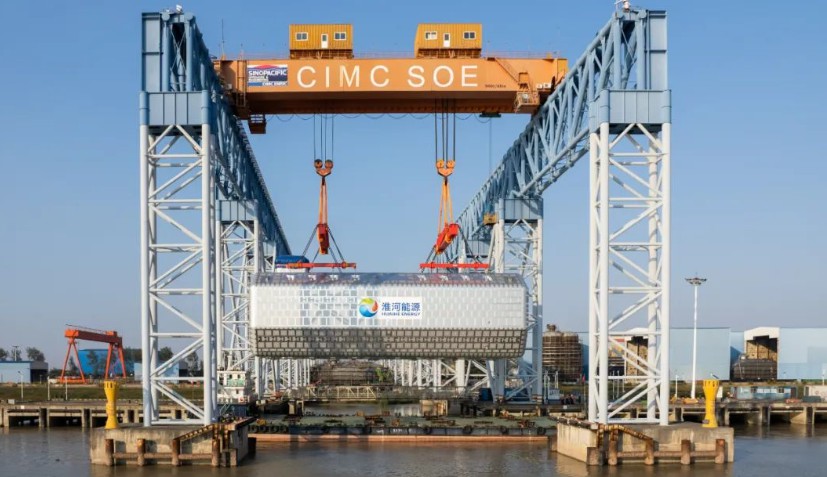 国内最大！中集太平洋海工首造LNG B型液货舱交付