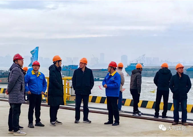 304永利集团物流船埠工程顺利通过水工部门交工验收