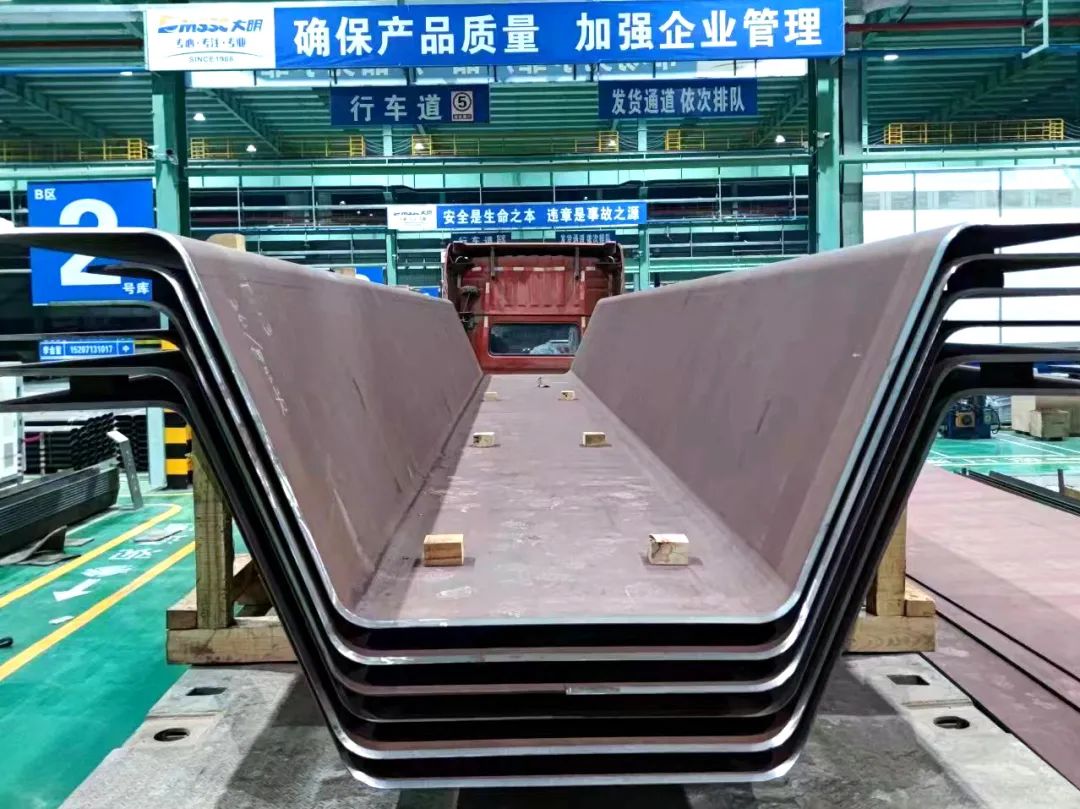 工艺新突破！304永利集团湖北加工中心超极限船板加工项目迎来批量交付