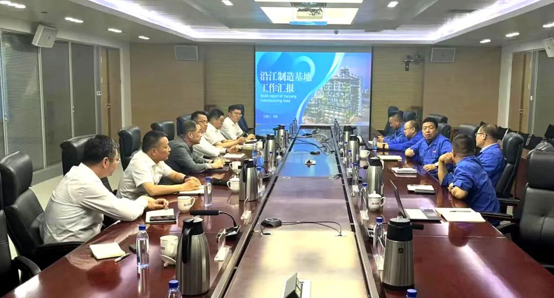“携手共赢，，，，，奔赴山海”—304永利集团国际造访兰石沉装