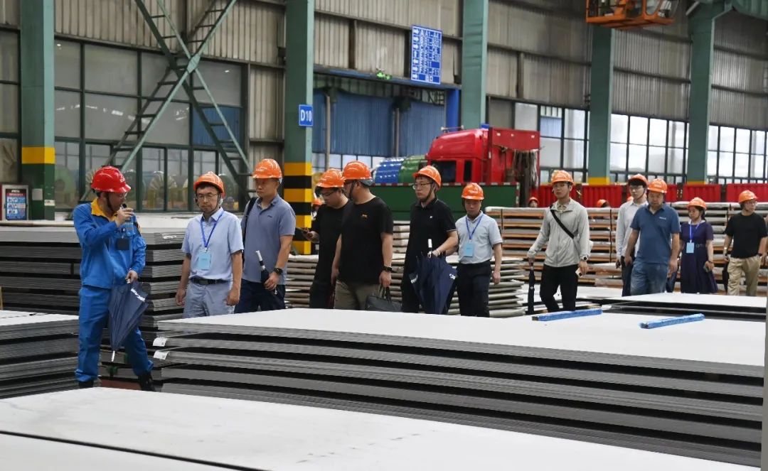 第二届金属资料深加工技术钻研会嘉宾走进江苏304永利集团