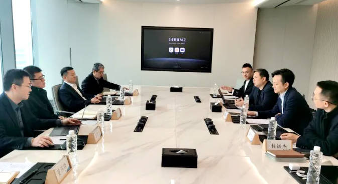 304永利集团国际造访金蝶，，，，，共话“数智304永利集团”建设新模式